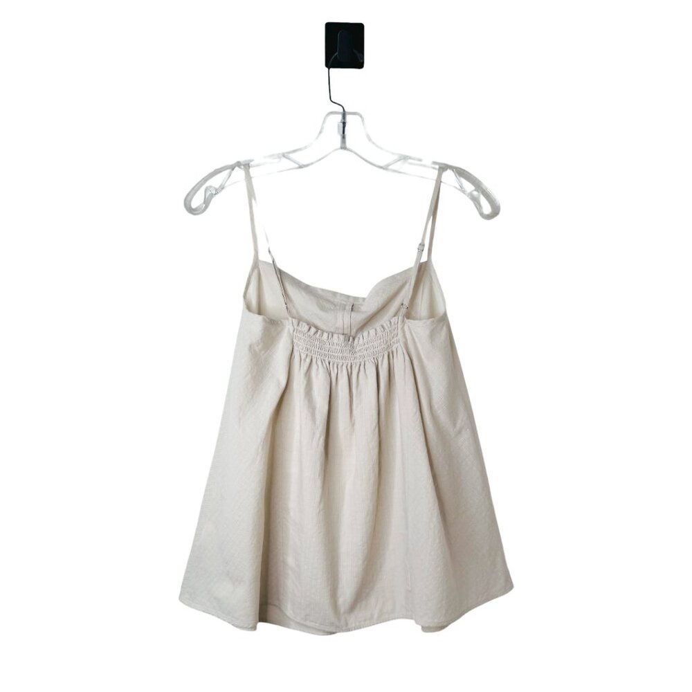 Everlane The Flowy Gauze Cami Birch Size 2 NWT - Picture 7 of 10